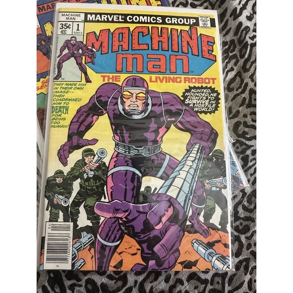 VTG. Marvel Comics, Group - Machine Man #1,2,3,4,5,6,7,8   Comic Books -Vintage!